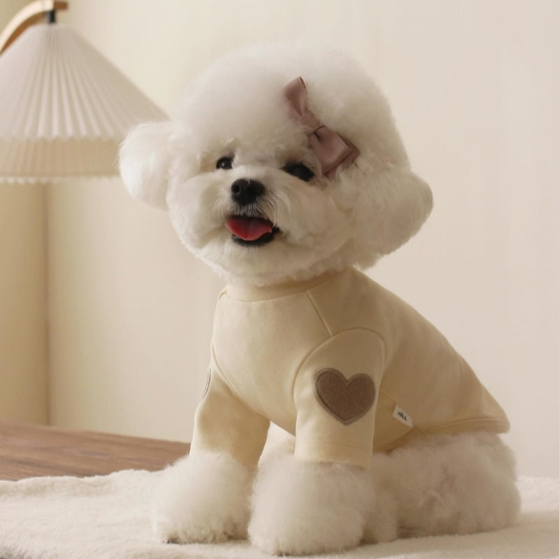 Sweat à Capuche en Velours pour Chien – Style Ours Teddy, Chaud et Confortable | CoconDou | Panier, lit et accessoires design pour animaux - CoconDou