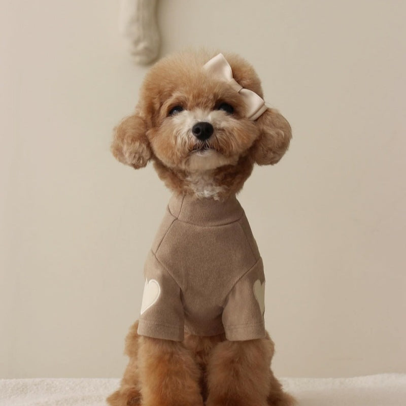 Sweat à Capuche en Velours pour Chien – Style Ours Teddy, Chaud et Confortable | CoconDou | Panier, lit et accessoires design pour animaux - CoconDou