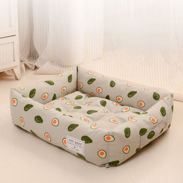 Panier Lit pour Chien & Chat – 4 Saisons, Déhoussable et Lavable | Confort Premium Oxford Imperméable | Panier, lit et accessoires design pour animaux - CoconDou