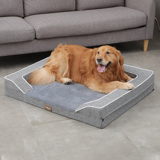 Panier Sofa pour Chiens et Chats | Confort Premium, Housse Amovible & Lavable | Panier, lit et accessoires design pour animaux - CoconDou