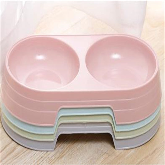 Bol Double Macaron pour Chien & Chat – Gamelle Design, Antidérapante et Facile à Nettoyer | Panier, lit et accessoires design pour animaux - CoconDou