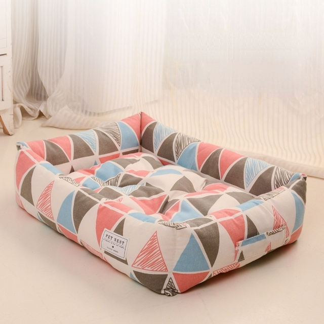 Panier Lit pour Chien & Chat – 4 Saisons, Déhoussable et Lavable | Confort Premium Oxford Imperméable | Panier, lit et accessoires design pour animaux - CoconDou
