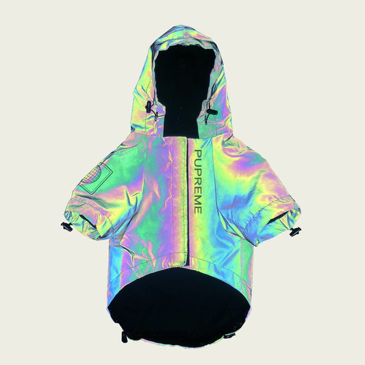 Imperméable Réfléchissant pour Chiens | Manteau Anti-Pluie & Coupe-Vent Confortable | Panier, lit et accessoires design pour animaux - CoconDou