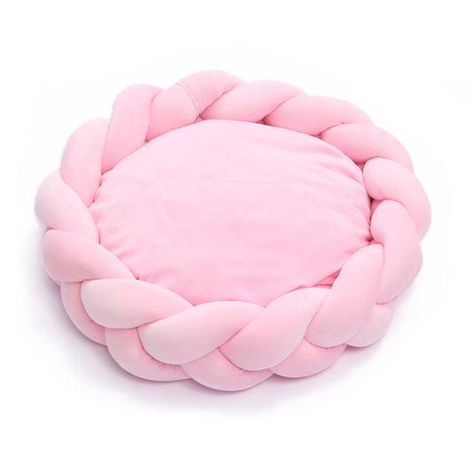 Panier nid rond pour chien et chat | Coussin moelleux & confortable anti-stress | Panier, lit et accessoires design pour animaux - CoconDou