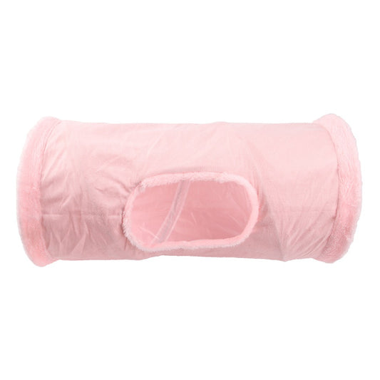 Tunnel Pliable pour Chat – Jouet Interactif en Daim & Polyester | Jeu, Cachette et Chasse | Panier, lit et accessoires design pour animaux - CoconDou
