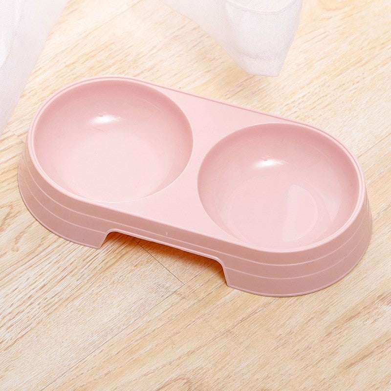Bol Double Macaron pour Chien & Chat – Gamelle Design, Antidérapante et Facile à Nettoyer | Panier, lit et accessoires design pour animaux - CoconDou