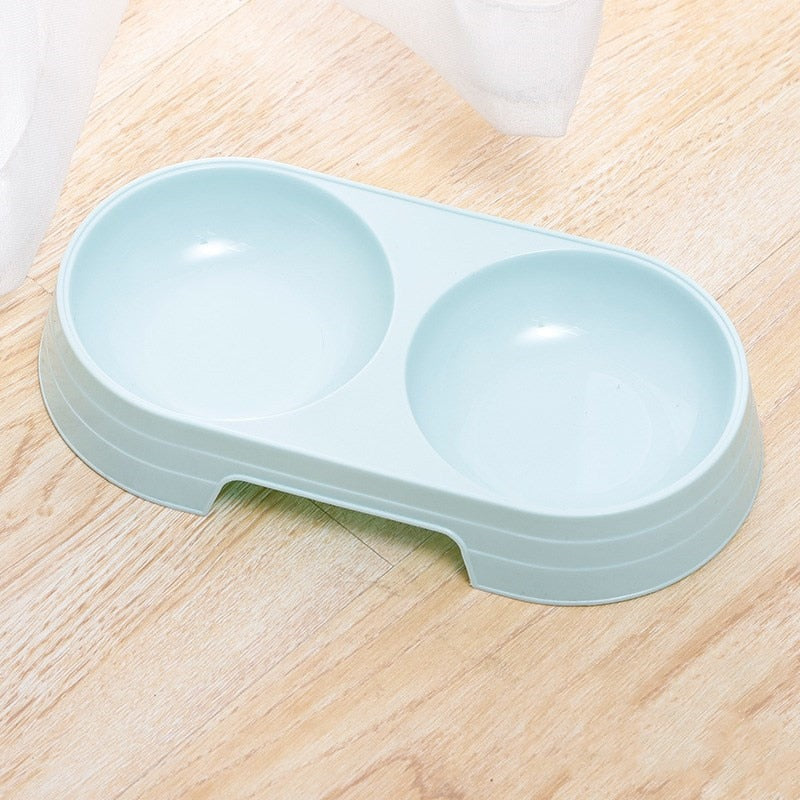 Bol Double Macaron pour Chien & Chat – Gamelle Design, Antidérapante et Facile à Nettoyer | Panier, lit et accessoires design pour animaux - CoconDou