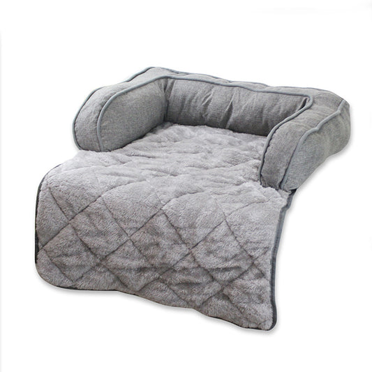 Couverture & Coussin de Luxe pour Animaux – Tissu Lin & Peluche Douce | Confort Automne-Hiver pour Chiens et Chats | Panier, lit et accessoires design pour animaux - CoconDou
