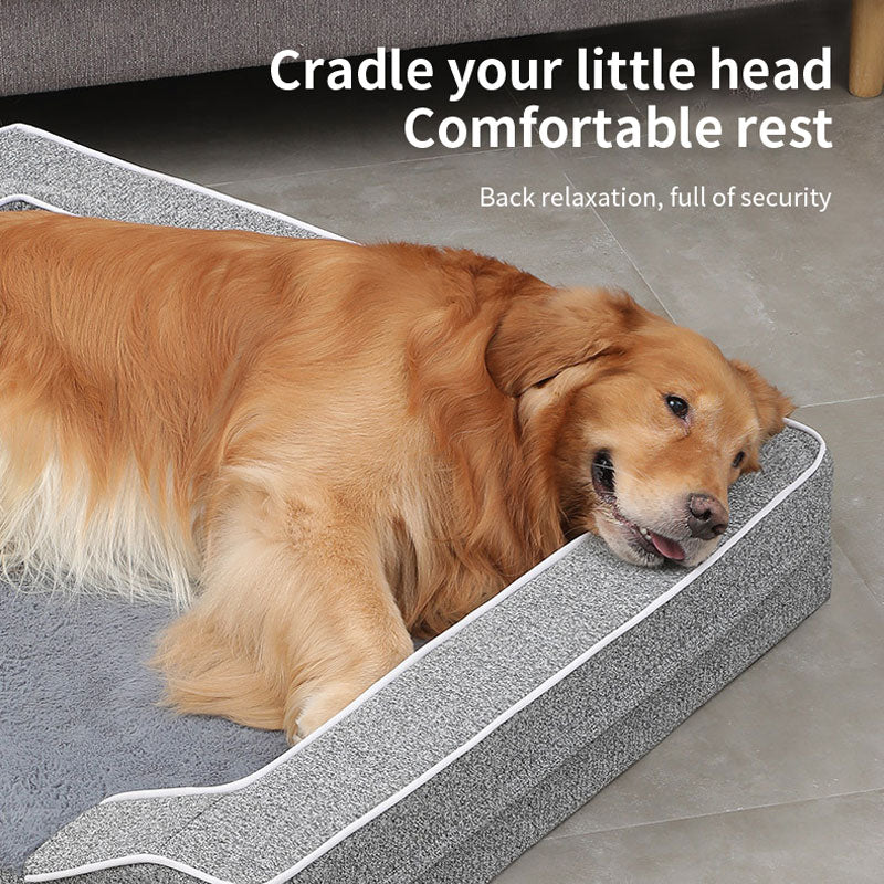 Panier Sofa pour Chiens et Chats | Confort Premium, Housse Amovible & Lavable | Panier, lit et accessoires design pour animaux - CoconDou