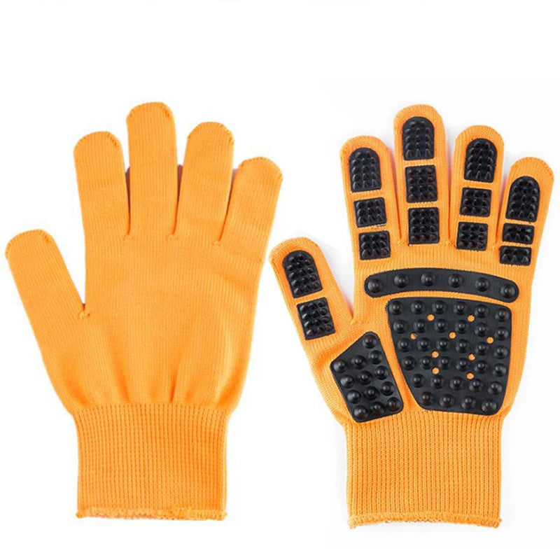 1pcs Pet Glove Cat Grooming Glove Cat Hair Deshedding Brush Gloves Dog Comb | Panier, lit et accessoires design pour animaux - CoconDou