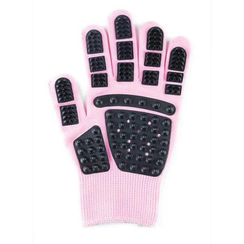 1pcs Pet Glove Cat Grooming Glove Cat Hair Deshedding Brush Gloves Dog Comb | Panier, lit et accessoires design pour animaux - CoconDou